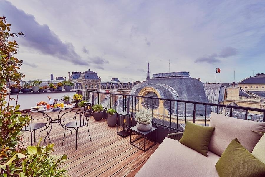 Grand Hôtel du Palais Royal | Terrace Suite rooftop